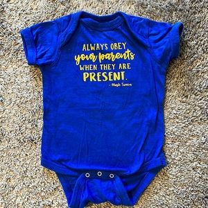 Mark Twain Quote Bodysuit